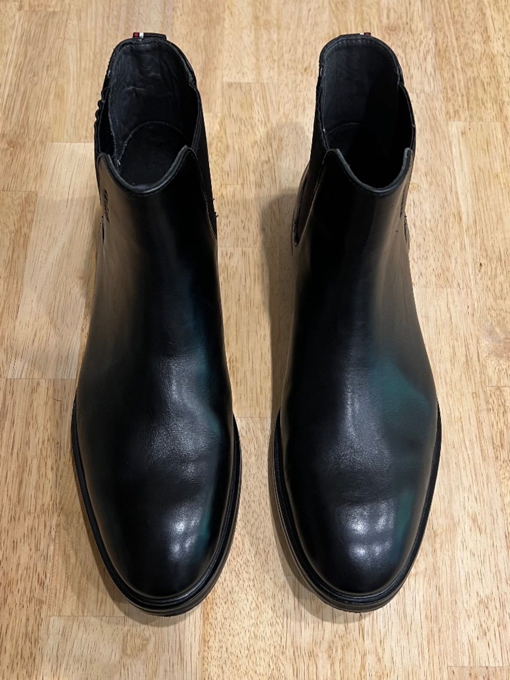 Strellson New Harley Black Dress Chelsea Boot Mens Size 44
